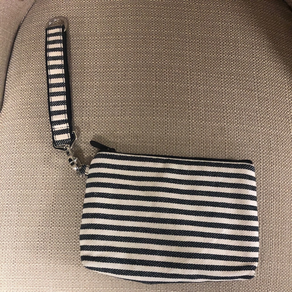 Thirty One Small Zipper Tote w/ Keychain